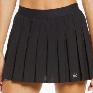 ALO Women's Black Pleated Skirt XS